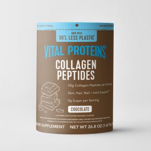 Chocolate Collagen Peptides – 13.5oz Canister
