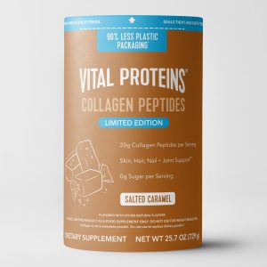 Salted Caramel Collagen Peptides – 10.5 oz