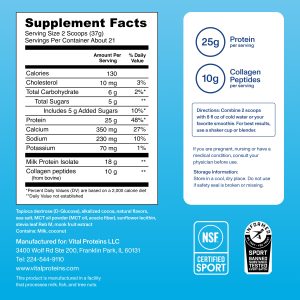 Vital Performance™ Protein Powder – Canister / Chocolate