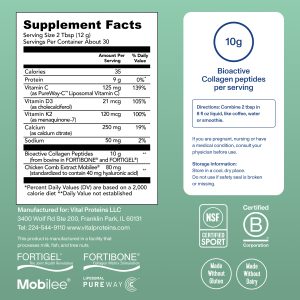 Bone u0026 Joint Support – Unflavored – 12.9 oz