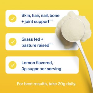 Lemon Collagen Peptides – 11 oz